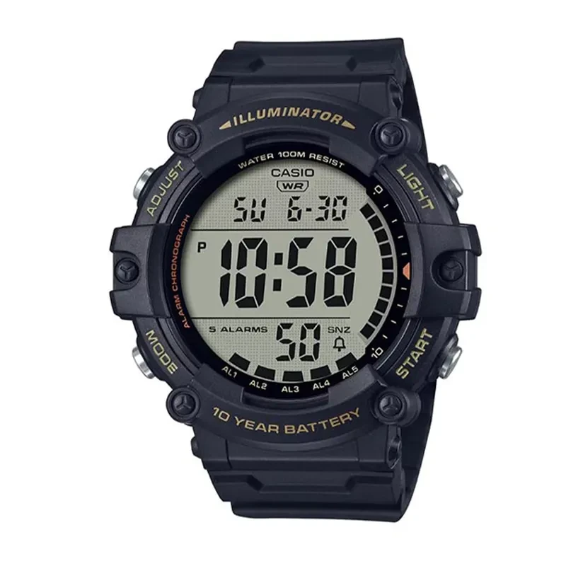 Casio Youth Digital Brown Men's Watch- AE-1500WHX-1AVDF